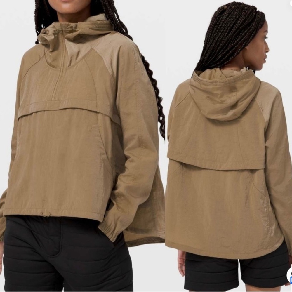 Lululemon Athletica Tan Utility Jacket